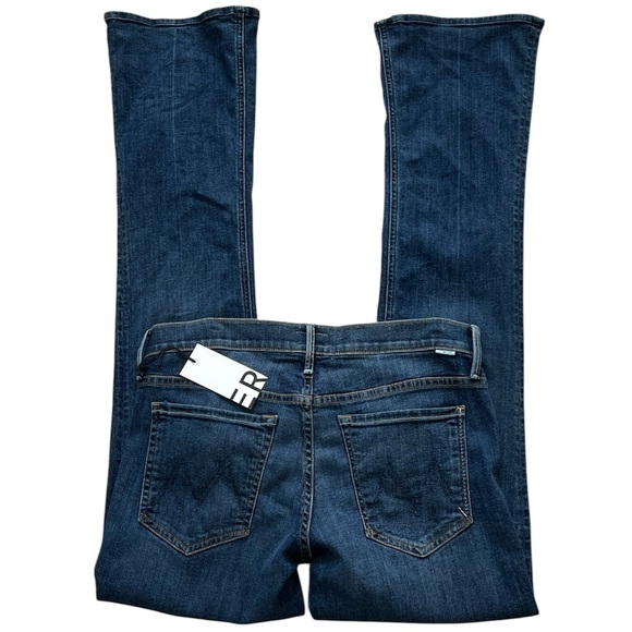 MOTHER Denim NWT Jeans The Runaway High Waist Stretch Dark Flare Womens 30 - Picture 1 of 16